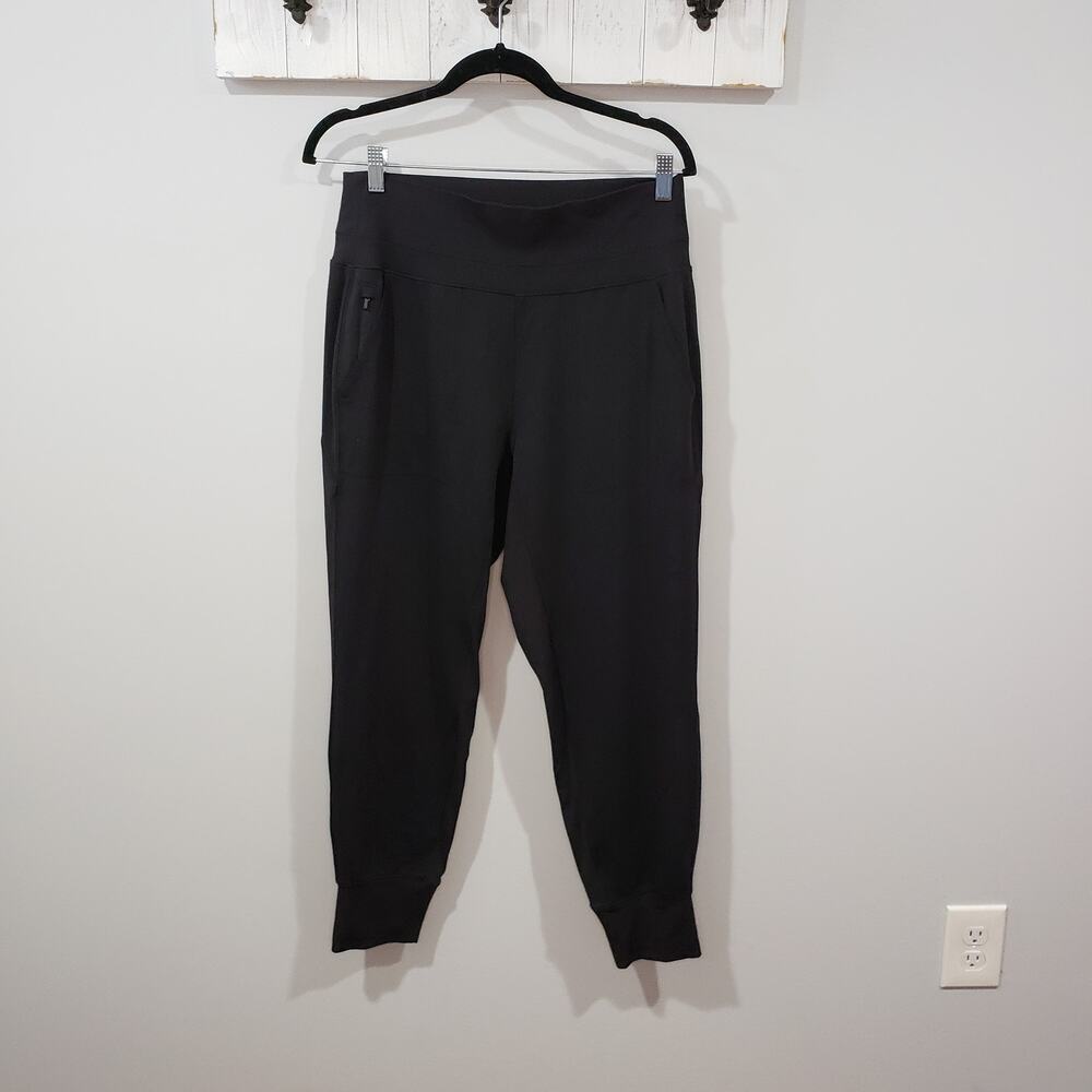 Athleta Venice Jogger Pants Black Women's Medium Travel Lounge